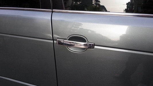 Covers for handles (4 pieces, stainless steel) for Range Rover III L322 2002-2012 - Reelken Auto