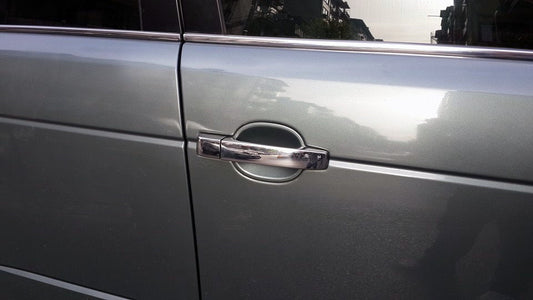 Chrome Door Handle Covers (4 pcs, Stainless Steel) for Range Rover III L322 2002-2012 - image 1