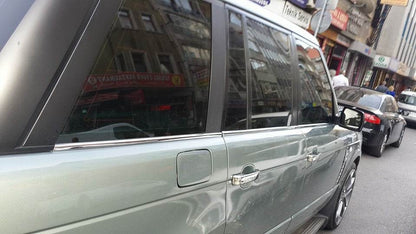 Covers for handles (4 pieces, stainless steel) for Range Rover III L322 2002-2012 - Reelken Auto