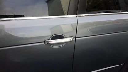 Glass edging (6 pieces, stainless steel) for Range Rover III L322 2002-2012 - Reelken Auto