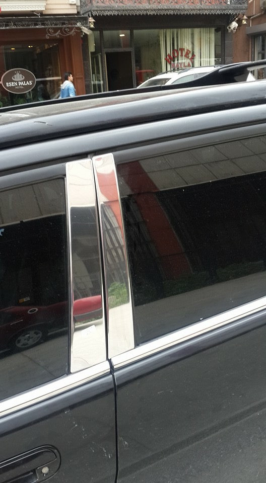 Stainless Steel Door Pillar Trim for Honda HR-V 1998-2006 - image 3