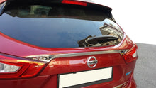 Chrome trim above license plate (stainless steel) for Nissan Qashqai 2014-2021 - image 1