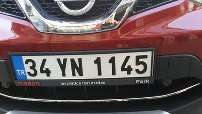 The front bumper spoiler (2014-2017, stainless steel) for Nissan Qashqai 2014-2021 - image 4
