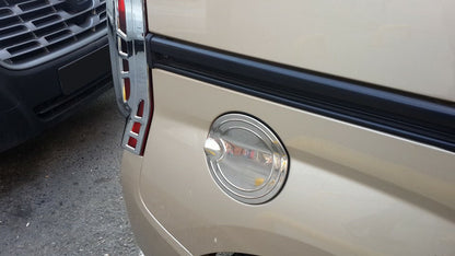 Chrome Fuel Tank Cap Cover (Stainless Steel) for Peugeot Bipper 2008-2017 - image 3