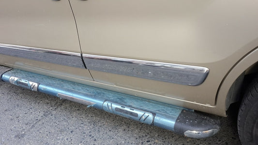 Molding door (4-piece, stainless steel.) for Citroen Nemo - image 2