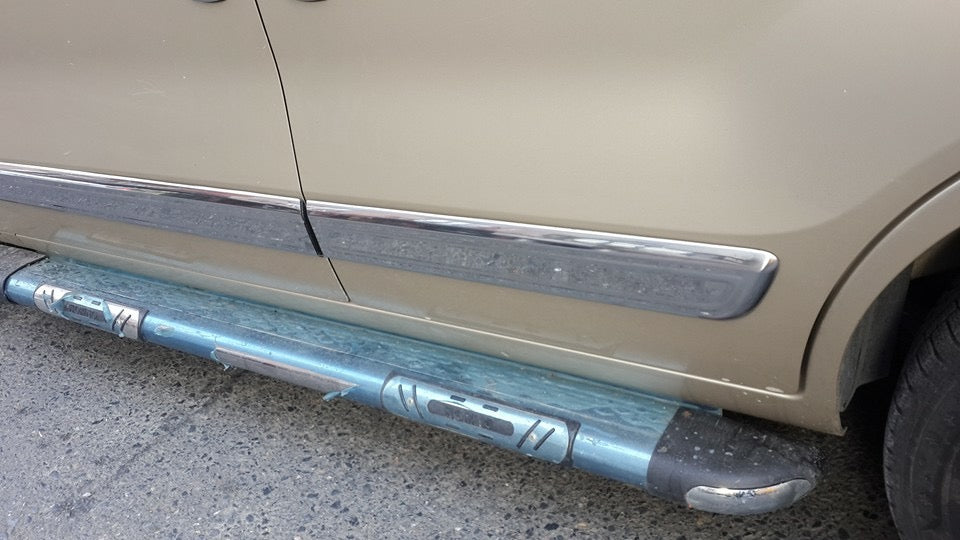 Molding Door (4 pieces, stainless steel) for Peugeot Bipper - image 2