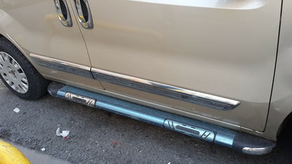 Door Moldings Stainless Steel (4 pcs) for Citroen Nemo 2007-2017 - image 5