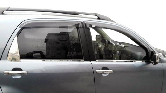 Outside border windows (4 pcs, stainless steel.) for Daihatsu Terios 2006↗ - Reelken Auto