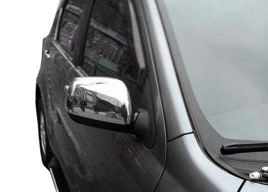 Mirror Covers (2 pcs, Stainless Steel) for Daihatsu Terios 2006-2017 - image 1