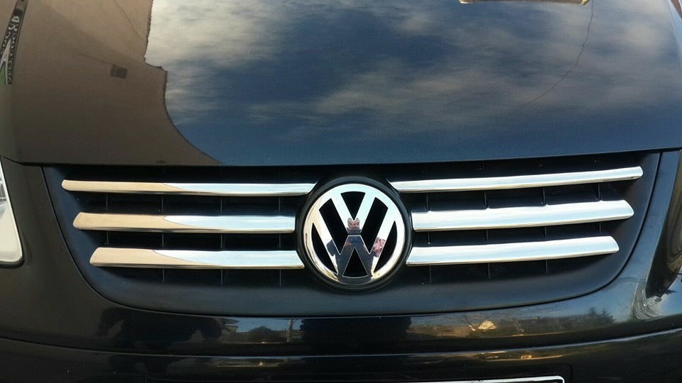 Chrome Grille Covers Life (6 pcs, Stainless Steel) for Volkswagen Caddy 2004-2010 - image 2