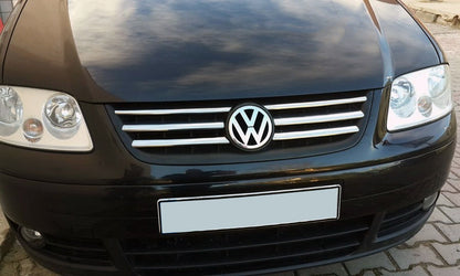 Chrome Grille Covers Life (6 pcs, Stainless Steel) for Volkswagen Caddy 2004-2010 - image 1