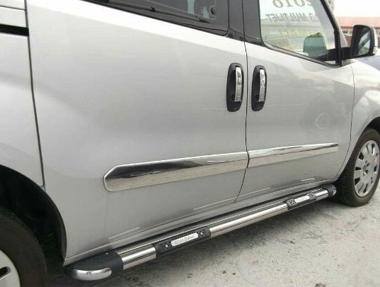 Molding Door (4 pieces, stainless steel) for Opel Combo 2012-2018 - image 1