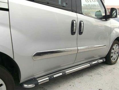 Molding Door (4 pieces, stainless steel) for Opel Combo 2012-2018 - image 1