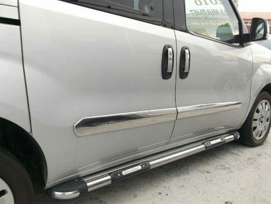 Molding Door (4 pieces, stainless steel) for Opel Combo 2012-2018 - image 1