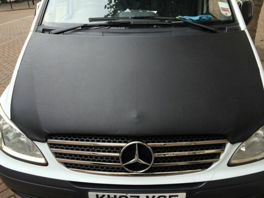 Hood Cover (Leatherette) for Mercedes Vito W639 2004-2014 - image 1