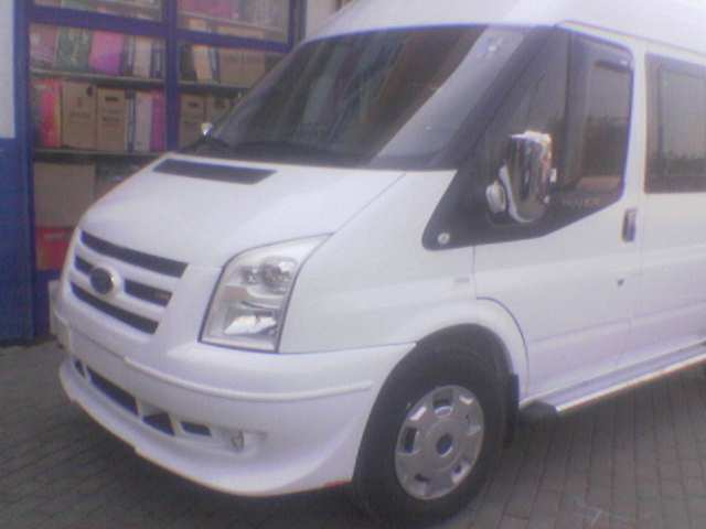Front bumper lip (2006-2014, with grille) for Ford Transit 2000-2014 - image 3