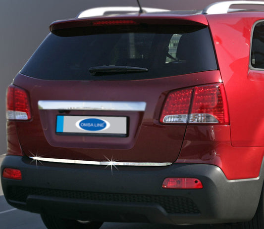 Trunk edge (2009-2013, stainless steel) for Kia Sorento II XM 2009-2014 - image 1