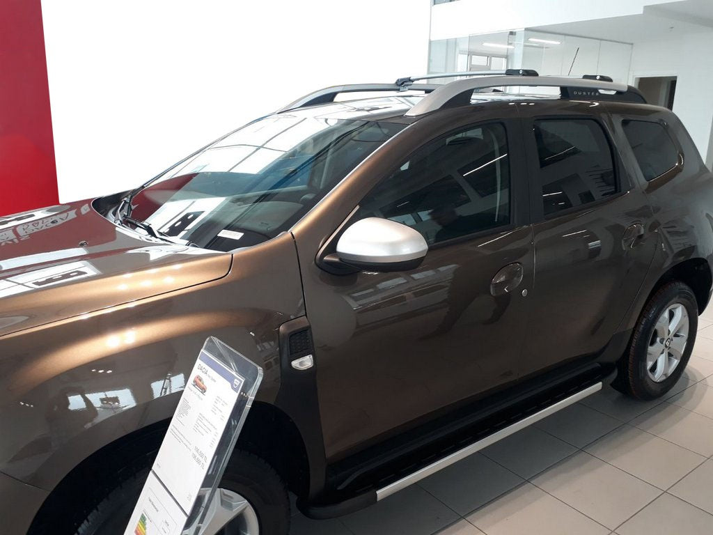 Side Steps DURU (2 pcs, Aluminum) for Dacia Duster 2018-2024 - image 1