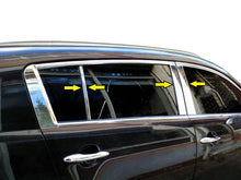 Stainless Steel Door Pillar Trim (6 pcs) for Kia Sportage 2010-2015 - image 1