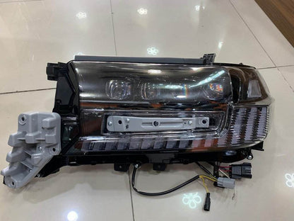 Headlights 2016+ (Bugatti) for Toyota Land Cruiser 200 - Reelken Auto