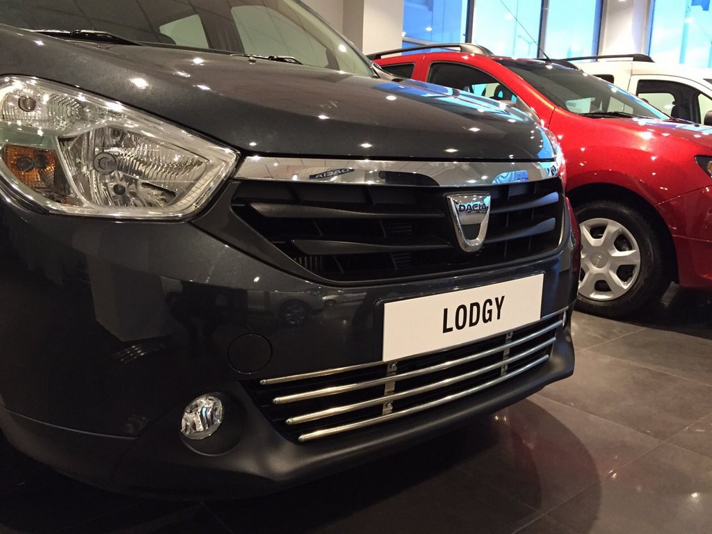 Front Bumper Grille Stainless Steel for Renault Lodgy 2013-2022 - image 8