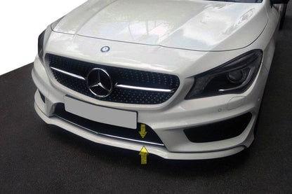Strip bumper grille (stainless) for Mercedes CLA C117 2013-2019 - Reelken Auto