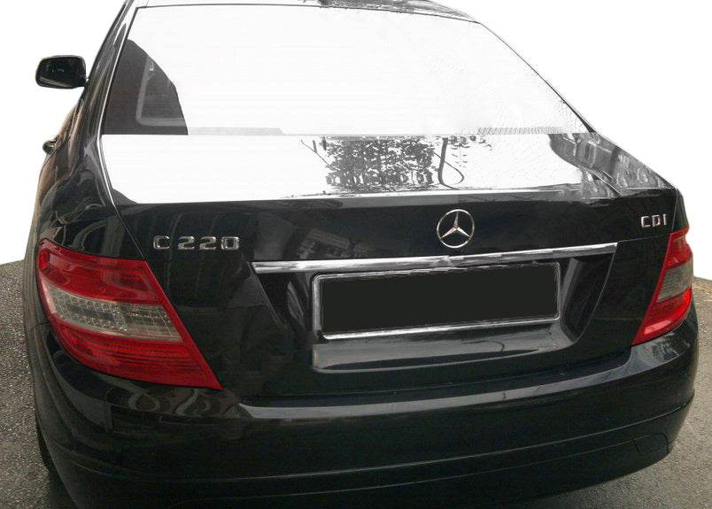 Chrome strap over the room (stainless) for Mercedes C-class W204 2007-2015 - Reelken Auto