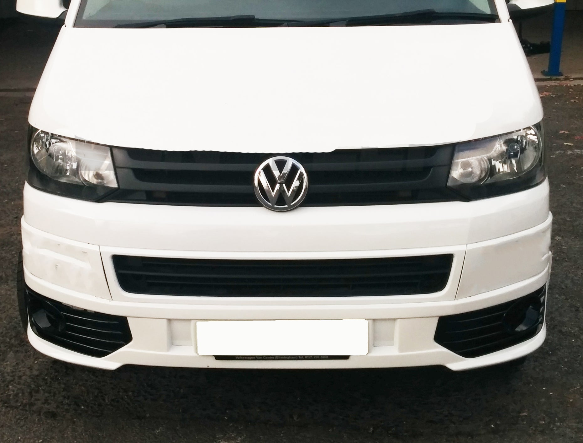 Front bumper lip for Volkswagen T5 2010-2015 - image 2