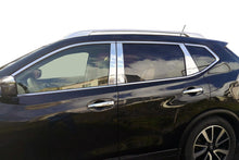 Chrome Pillar Covers (Stainless Steel) for Nissan X-trail T32/Rogue 2014-2021 - image 1