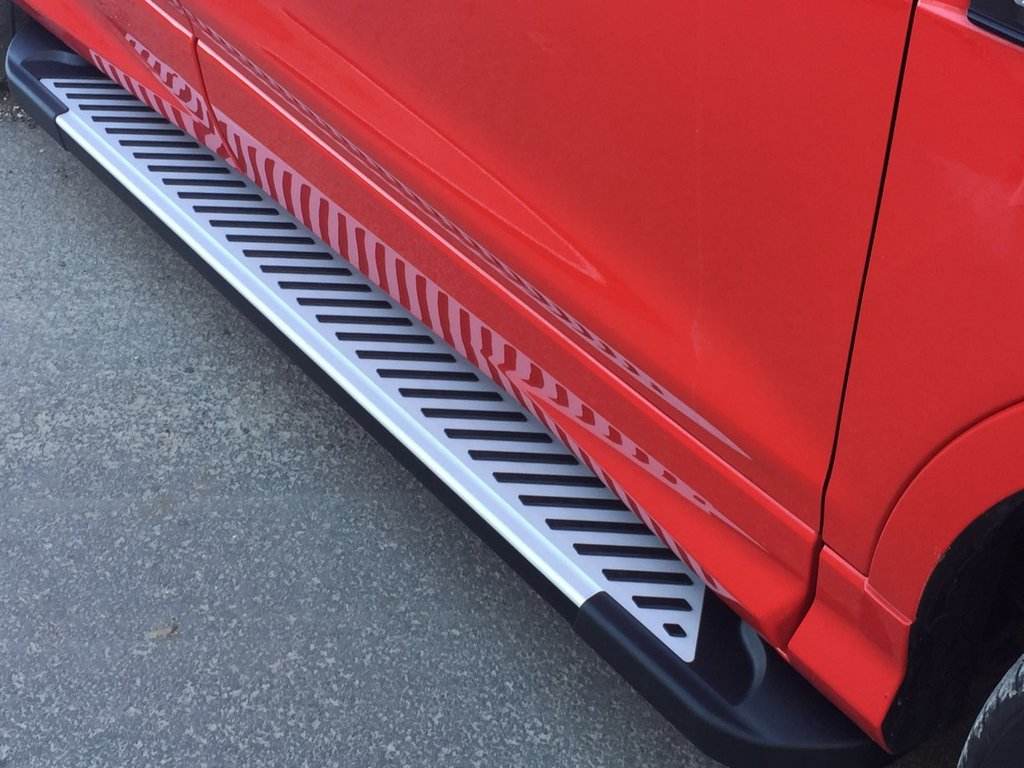 Side site Line (2 pieces, aluminum) for Skoda Karoq - Reelken Auto