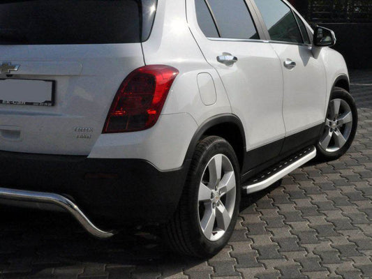 Lateral platforms Fullmond (2 pieces, aluminum) for Chevrolet Trax 2012-2023 - Reelken Auto