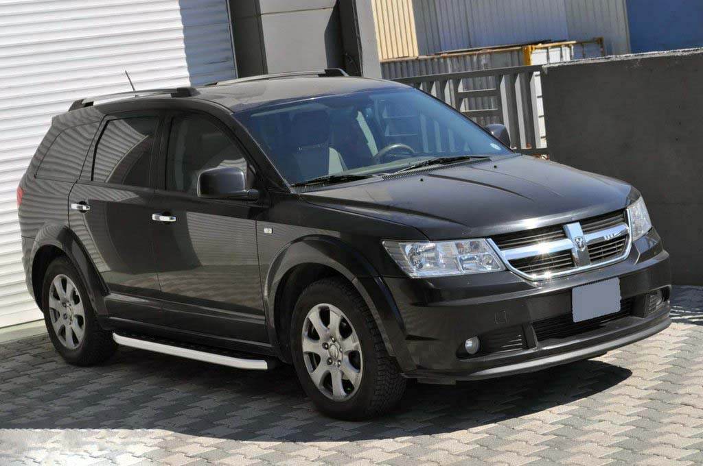 Lateral platforms Fullmond (2 pieces, aluminum) for Dodge Journey 2008↗ - Reelken Auto