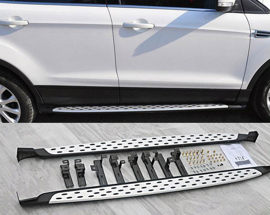 Side pad OEM-V2 (2 pieces, aluminum) for Ford Kuga/Escape 2013-2019 - Reelken Auto