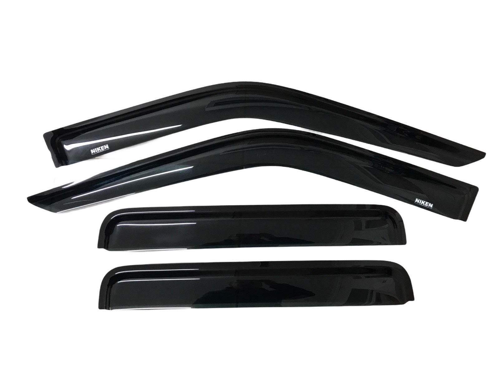 Deflectors (4-piece, Niken) for Suzuki Grand Vitara 2005-2017 - Reelken Auto