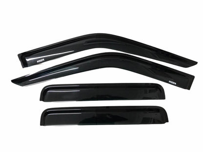 Deflectors (4-piece, Niken) for Suzuki Grand Vitara 2005-2017 - Reelken Auto