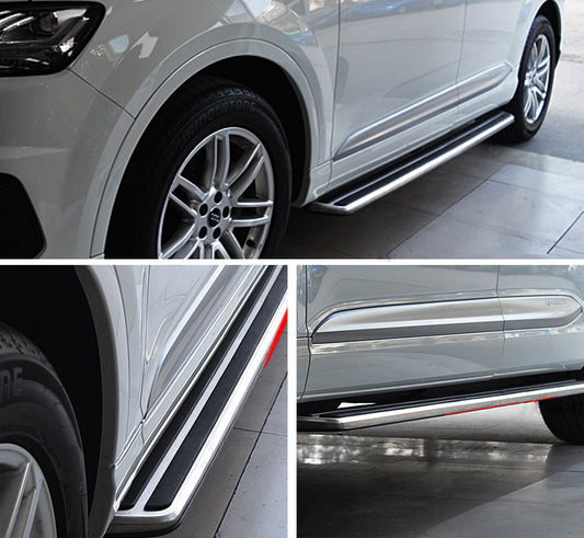 Side Steps OEM-V3 (2 pcs, Aluminum) for Audi Q3 2011-2019 - image 1
