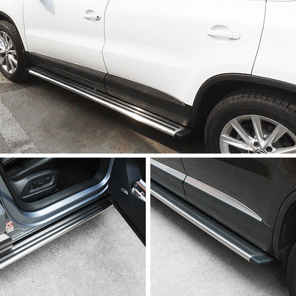 ORIGINAL! Side steps (2 pcs, aluminum) for Volkswagen Tiguan 2007-2016 - image 1