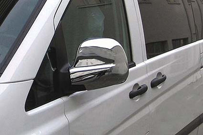 Chrome Mirror Covers VITO 2004-2010 (2 pcs) for Mercedes Viano 2004-2014 - image 3