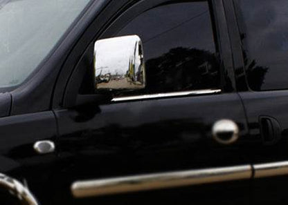 Window trim (2 pcs, stainless steel) for Opel Combo 2002-2012 - Reelken Auto