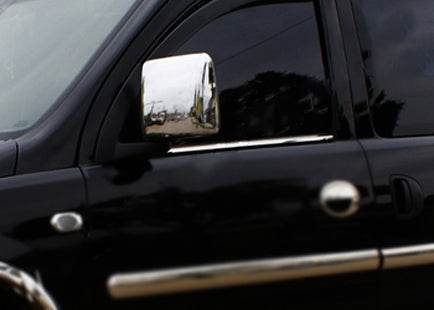 Window trim (2 pcs, stainless steel) for Opel Combo 2002-2012 - Reelken Auto
