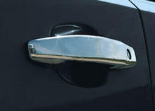 Chrome Door Handle Covers (2 pcs, Stainless Steel) for Opel Tigra 2001-2009 - image 1