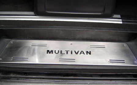 Overlays for internal thresholds (OmsaLine, stainless steel) for Volkswagen T5 Multivan 2003-2010 - image 3