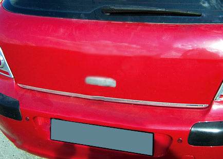 The edge of the trunk (stainless steel). for Peugeot 307 - Reelken Auto