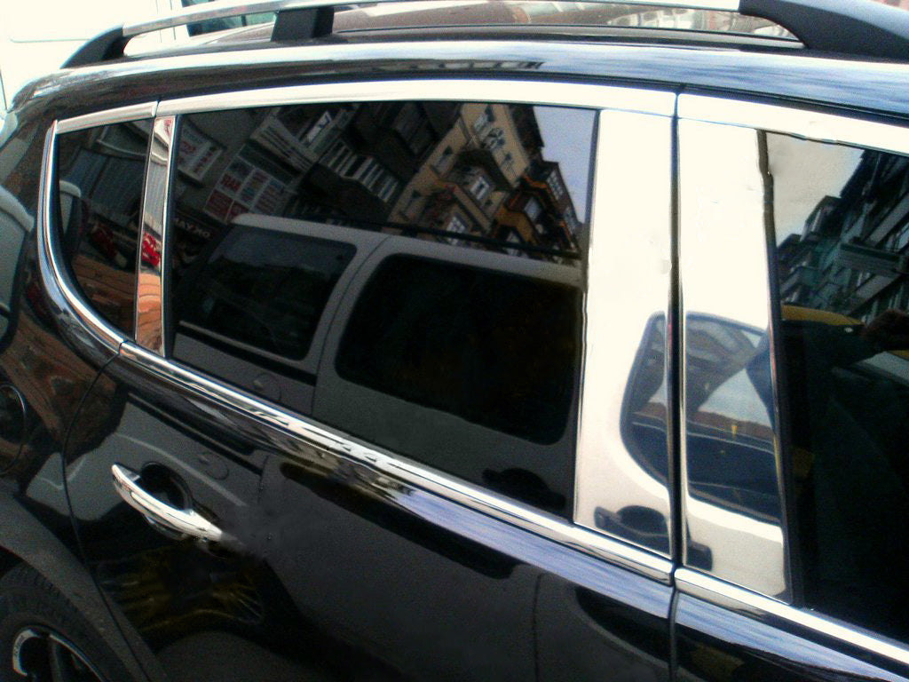 Stainless Steel Pillar Covers for Peugeot 3008 2008-2016 - image 3