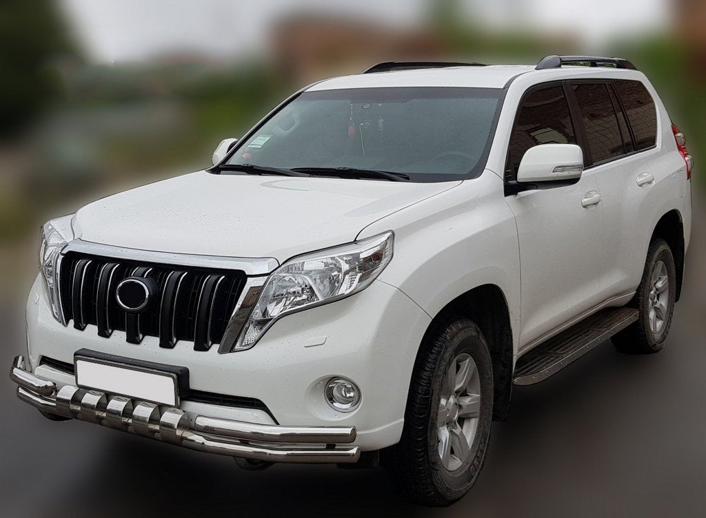 Front Bar F3-31 (Stainless Steel) for Toyota Land Cruiser Prado 150 2009-2023 - image 1