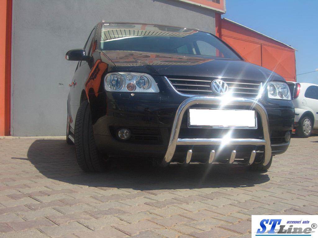 QT006 the bumper guard (stainless) for Volkswagen Touran 2003-2010 - Reelken Auto