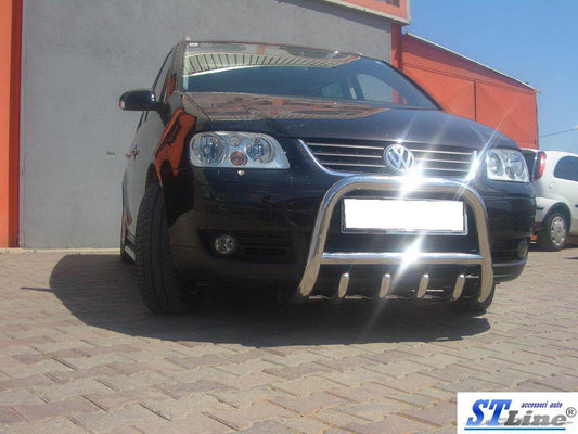 QT006 the bumper guard (stainless) for Volkswagen Touran 2003-2010 - Reelken Auto