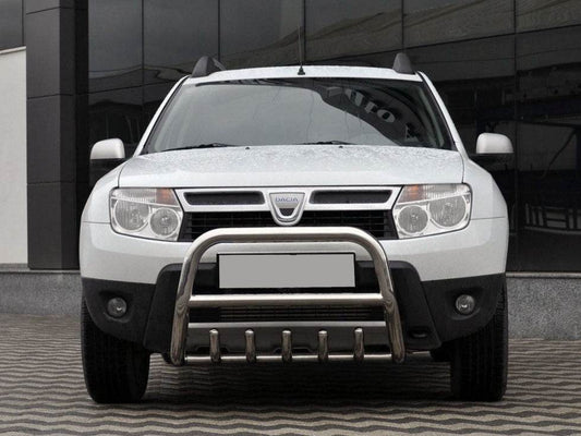 Kengurâtnik without inscription QT006 (stainless) for Dacia Duster 2008-2018 - Reelken Auto