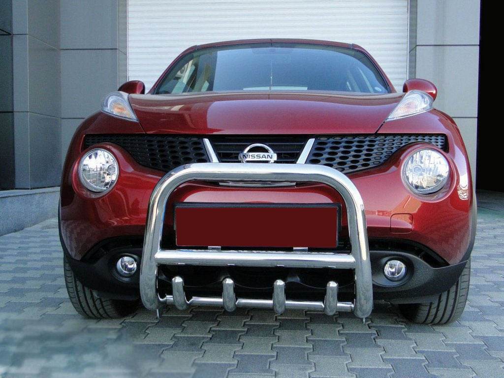 QT006 the bumper guard (stainless) for Nissan Juke 2010-2019 - Reelken Auto