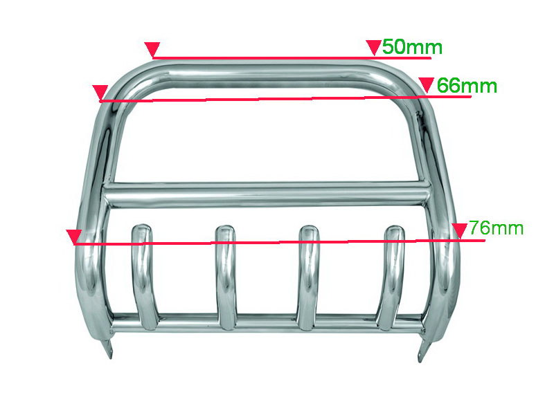 Bull Bar QT006 (Stainless Steel) for Isuzu D-Max 2011-2019 - image 1